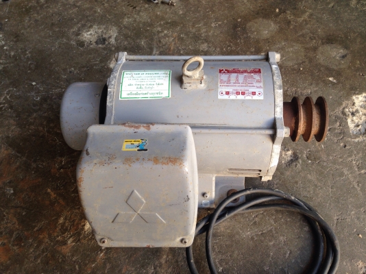 ขายมอเตอร์ mitsubishi 3HP. 220V ไฟบ้าน สภาพสวย วิ่งนิ่มเดิมๆ ใช้งานมาน้อย พร้อมใช้งาน