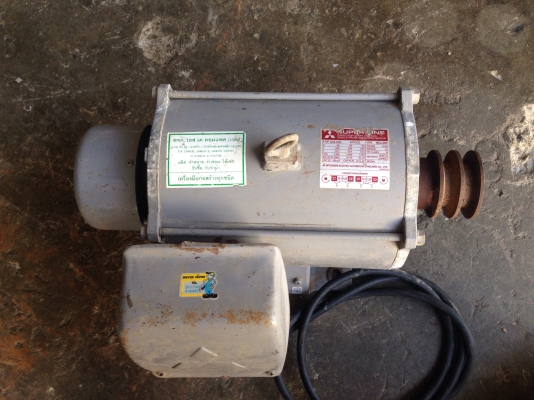 ขายมอเตอร์ mitsubishi 3HP. 220V ไฟบ้าน สภาพสวย วิ่งนิ่มเดิมๆ ใช้งานมาน้อย พร้อมใช้งาน