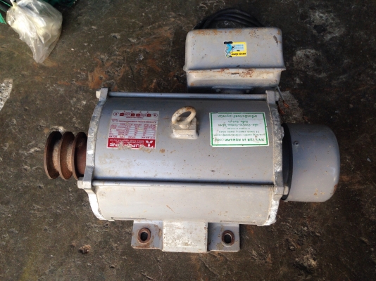 ขายมอเตอร์ mitsubishi 3HP. 220V ไฟบ้าน สภาพสวย วิ่งนิ่มเดิมๆ ใช้งานมาน้อย พร้อมใช้งาน