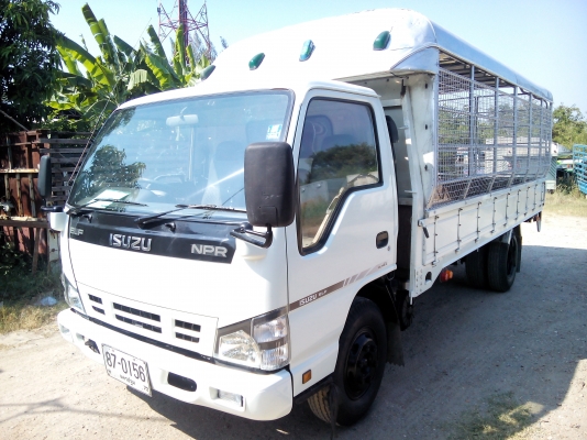 6 ล้อกลาง  *Euro.2*  ISUZU  NPR 130 แรงม้า+Turbo+Inter  *ยาว 5.00 ม.* รถสวยเดิม+สวยจริง * รถห้างแท้ * มีเล่มพร้อมโอน *