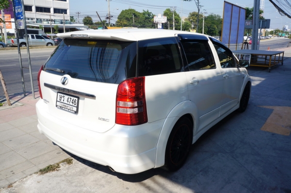 TOYOTA WISH ปี 2004 ตัว TOP หลังคา sunloob ติดแก็ส LPG หัวฉีดถังโดน ขายรถสวย ล้อ MAX มีจอกับเครื่องเสียง ARIBAG คู่ เบรคระบบ ABS กระจกไฟฟ้า แอร์เย็น ระบบไฟใช้งานปกติ เครื่องดี ช่วงล่างแน่น ล้อ MAX แต่งสวยๆ ภายในสวย สีสวย รถพร้อมใช้งาน จัดไฟแนนได้ ฟรีดาวน์
