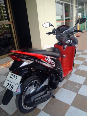Honda Click 125 i ลาย Street สีดำแดง รถสวยม๊ากมาก ขายอย่างถูก Honda Click 125 i ลาย Street สีดำแดง รถสวยม๊ากมาก ขายอย่างถูก