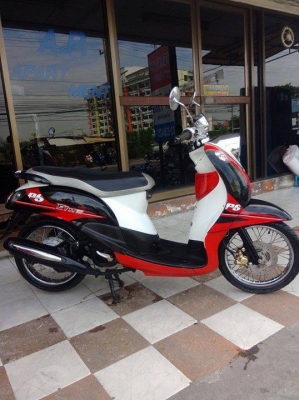 รถสวยม๊ากๆ Yamaha Fino รถปลายปี 2556 ลาย PS เป็นลายสุดท้าย ดูดีมีสไตล์ รถสวยม๊ากๆ Yamaha Fino รถปลายปี 2556 ลาย PS เป็นลายสุดท้าย ดูดีมีสไตล์