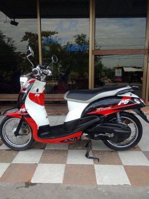 รถสวยม๊ากๆ Yamaha Fino รถปลายปี 2556 ลาย PS เป็นลายสุดท้าย ดูดีมีสไตล์ รถสวยม๊ากๆ Yamaha Fino รถปลายปี 2556 ลาย PS เป็นลายสุดท้าย ดูดีมีสไตล์