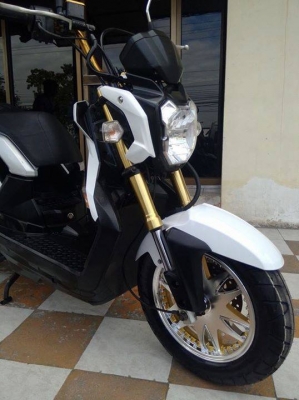 Honda Zoomer X ปี 2556 ล้อแม็กซ์ V.I.P แต่งสวยเว่อร์มากๆ เครื่องเดิมๆ ขายถูก