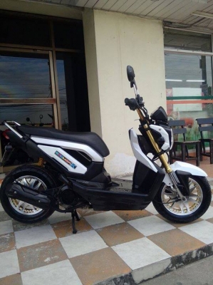 Honda Zoomer X ปี 2556 ล้อแม็กซ์ V.I.P แต่งสวยเว่อร์มากๆ เครื่องเดิมๆ ขายถูก Honda Zoomer X ปี 2556 ล้อแม็กซ์ V.I.P แต่งสวยเว่อร์มากๆ เครื่องเดิมๆ ขายถูก