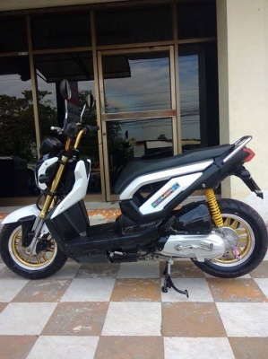 Honda Zoomer X ปี 2556 ล้อแม็กซ์ V.I.P แต่งสวยเว่อร์มากๆ เครื่องเดิมๆ ขายถูก Honda Zoomer X ปี 2556 ล้อแม็กซ์ V.I.P แต่งสวยเว่อร์มากๆ เครื่องเดิมๆ ขายถูก