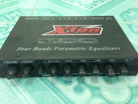 ปรีแอมป์ X-ton มือสอง สภาพดี เสียงดี ขาย 650 บาท