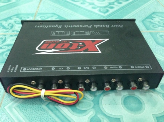 ปรีแอมป์ X-ton มือสอง สภาพดี เสียงดี ขาย 650 บาท