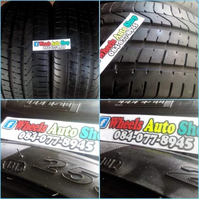 ยาง Pirelli Pzero 255/35/19 ปี12-13 Made in German ย้ำไม่มีปะ