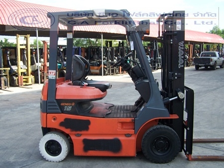 ขาย รถโฟล์คลิฟท์ไฟฟ้า TOYOTA รุ่น 7 FBL15