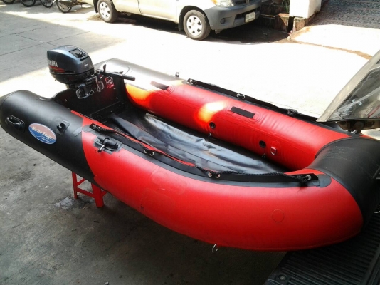 น้องฝากขายเรือยางMarine Rouge330 เครื่องยามาฮ่า15แรง