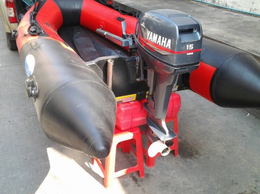 น้องฝากขายเรือยางMarine Rouge330 เครื่องยามาฮ่า15แรง