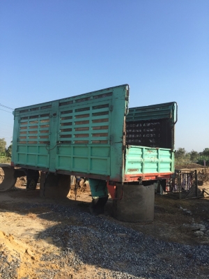 ขายกะบะสิบล้อ ไม่ดั้มพร้อมลูกพ่วง ของสวย แยกซื้อได้