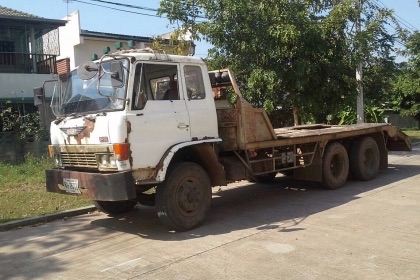 ขายรถเทเลอร์ HINO KT725 เครื่อง EH700-165 แรง 2 เพลา เครื่องดี แชสซีสวย ทะเบียนพร้อม
