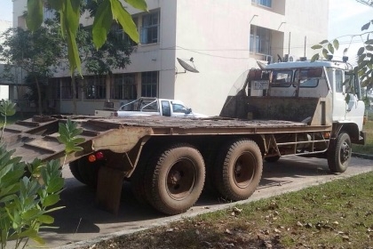 ขายรถเทเลอร์ HINO KT725 เครื่อง EH700-165 แรง 2 เพลา เครื่องดี แชสซีสวย ทะเบียนพร้อม ขายรถเทเลอร์ HINO KT725 เครื่อง EH700-165 แรง 2 เพลา เครื่องดี แชสซีสวย ทะเบียนพร้อม