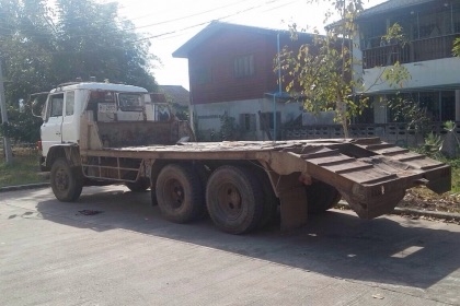 ขายรถเทเลอร์ HINO KT725 เครื่อง EH700-165 แรง 2 เพลา เครื่องดี แชสซีสวย ทะเบียนพร้อม ขายรถเทเลอร์ HINO KT725 เครื่อง EH700-165 แรง 2 เพลา เครื่องดี แชสซีสวย ทะเบียนพร้อม