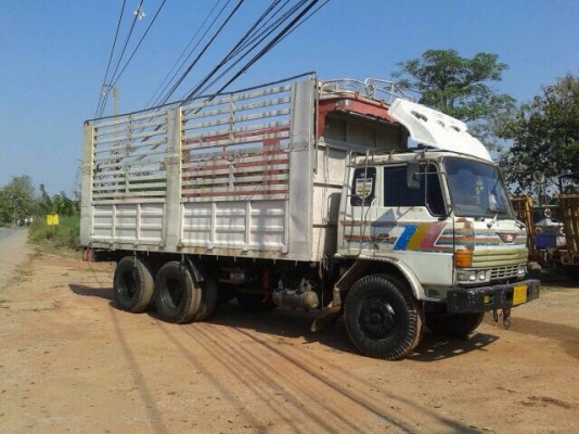 ขายรถสิบล้อเพลาเดียว Hino FL187LA เครื่อง HO7D-195 แรง 1 เพลา เกียร์ HO 6 เกียร์