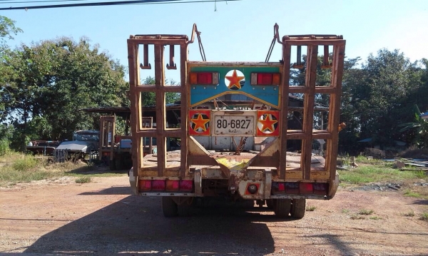 ขายรถสิบล้อเทเลอร์รถเกี่ยว HINO FD176B เครื่อง HO7C-185 แรง 2 เพลา เบรคลมดูด