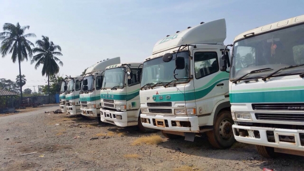 ขายรถสิบล้อหัวลาก MITSUBISHI เครื่อง 380 แรง รถห้างแท้