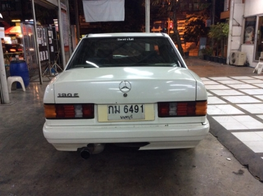 ขายรถเบนส์ 190E ปี94 เครื่องนิสสัน SR20 2.0 หัวฉีด เกียร์ออโต้ ติดแก๊ส LPG เพาเวอร์ ไฟฟ้า เบาะสวยเดิมๆ ลายไม้เดิมๆ วิทยุCD ตัวถังเดิม สีเต็ม แม็ก17" ยางใหม่ๆ รถขับดี พร้อมใช้เลยครับ ภาษีปี58 ขับกลับได้เลย