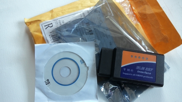 OBD II ELM 327 Wifi เครื่องเช็คโค้ดรถยนต์