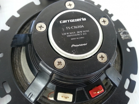 Pioneer TS-C1610A ชุดลำโพงแยกชิ้น เสียงกลาง ทวิสเตอร์ Network มือสองญี่ปุ่น