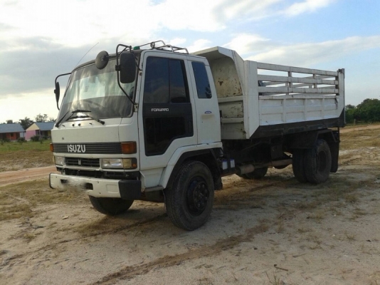 รถอีซูซุ 6 ล้อดั้ม FTR  165 แรงม้า. ปี 34  สนใจติดต่อ 081 - 6079515