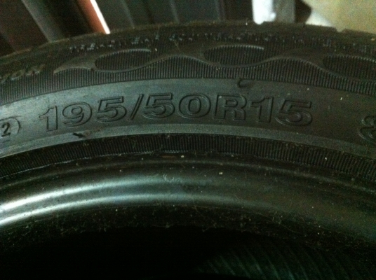 ยาง Thunder 195 50 15