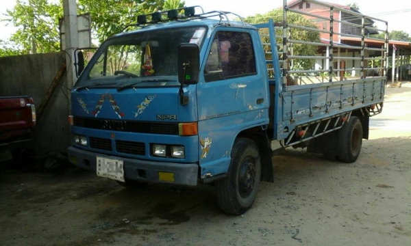 **384,000 บ.ต่อรอง**ขาย6ล้อ115 ยอดนิยม ISUZU NPR59LU5M 4BD1-115 แก้มเหลือง เกียร์สั้น ห้างแท้ ปี35 เครื่องเดิมเกียร์เดิม 115แรงฝาดำ แน่นดี แรงดี เกียร์ดีเข้าง่ายไม่หลุด ช่วงล่างFหลัง คานหน้าเดิม6น็อต คัสซีดี เดิม ไม่ปะไม่ดาม กระบะพื้นไม้คอกเหล็กแป้บยาว4.3
