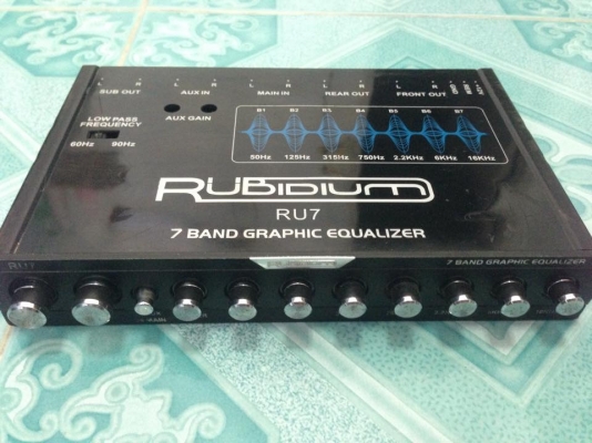 ปรีแอมป์ RUBIDIUM 7แบนมือสอง สภาพสวยเดิม แนวฟังดีมาก ขาย 1550 บาท