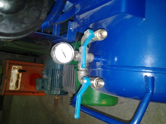 ปั๊มลม ฟูเช็ง 5 hp ถัง 260 พร้อมใช้งาน ประกัน 3 เดือน 0988693990