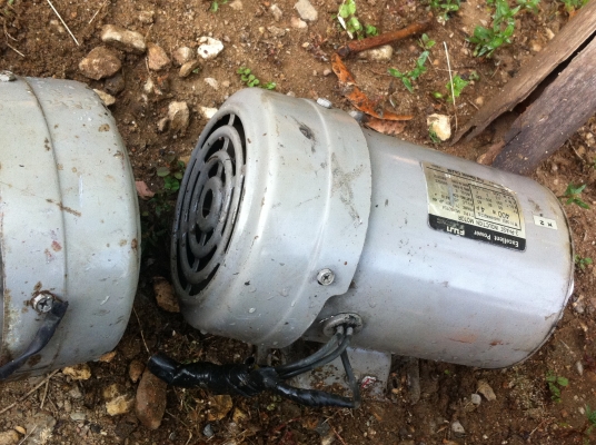 มอเตอร์ FUJI ขนาด1/2 (400W.) จากญี่ปุ่น กินกระแสน้อย (มีหลายสิบตัว)