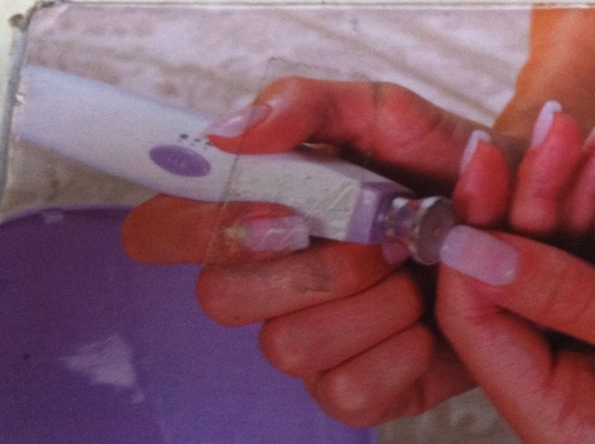 ชุดเครื่องมือแต่งเล็บแบบต่างๆพร้อมเครื่องเป่าเล็บของใหม่ยังไม่ได้ใช้งาน