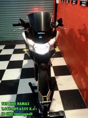 T&amp;T BIKE RAMA2 ขอขายด่วนเพียง 57500 ฿HONDA CBR250 ปี2010 ABS วิ่ง18000 โล ทะเบียน ตอง999 คู่มือครบ