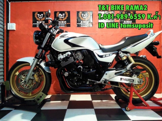 T&T BIKE RAMA2 ขายด่วนเพียง 94500 ฿HONDA CB400 TEC3 ปี2005 สภาพนางฟ้า อินวอย + สรรพสามิต พรบ.ครบ สีสวยเงาคับเครื่องดี แน่นๆ T&T BIKE RAMA2 ขายด่วนเพียง 94500 ฿HONDA CB400 TEC3 ปี2005 สภาพนางฟ้า อินวอย + สรรพสามิต พรบ.ครบ สีสวยเงาคับเครื่องดี แน่นๆ