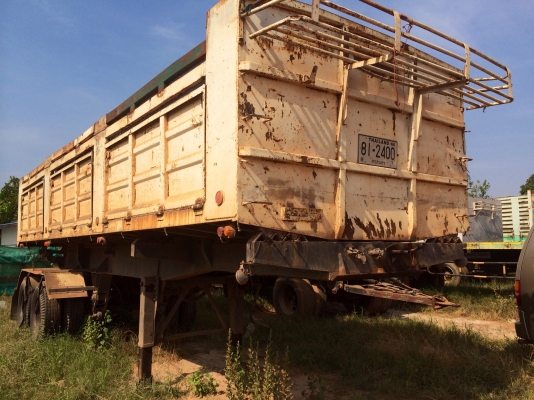 ขายด่วน  หางเทลเลอร์ดั้ม  สองเพลา  พร้อมใช้งาน  เอกสารพร้อม