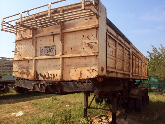 ขายด่วน  หางเทลเลอร์ดั้ม  สองเพลา  พร้อมใช้งาน  เอกสารพร้อม