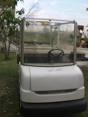 รถกลอฟไฟฟ้าฮิตาชิขายตามสภาพวิ่งดีเเบตเต็มขาดหลังคาอย่างเดียว ขาย 43,000บาท