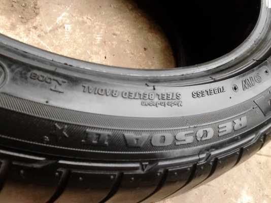 225/45R17 BRIDGESTONE TURANZA RE050A II  TEL.081-427-3941