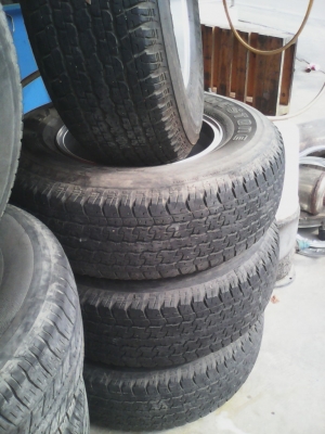 แม๊ก 6 รู 16X7J MITSUBISHI ปาเจโร่ และ NAVARA ยางBRIDGESTONE 265/70R16 ชุด 4 ล้อ TEL.081-427-3941 แม๊ก 6 รู 16X7J MITSUBISHI ปาเจโร่ และ NAVARA ยางBRIDGESTONE 265/70R16 ชุด 4 ล้อ TEL.081-427-3941