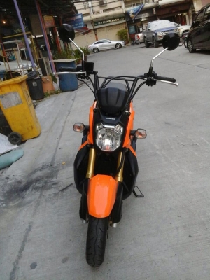 ขาย  Honda Zoomer-x สี ส้ม ปี 2014 (รถ4เดือน) 38,000 บาท