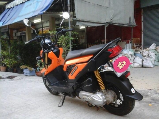 ขาย  Honda Zoomer-x สี ส้ม ปี 2014 (รถ4เดือน) 38,000 บาท
