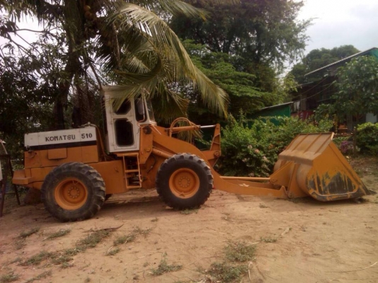 ขายรถตักล้อยาง Komatsu 510 รถพร้อมใช้ เอกสารใบอินวอย