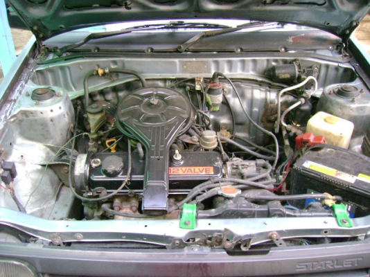 TOYOTA STARLET เครื่องเดิม 1300 ซีซี สภาพดี 39,000.-