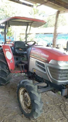 **295,000 บ.ต่อรอง**ขายรถไถ2เพลา 4WD YANMAR EF453T 4WD เครื่องเดิม เกียร์เดิม ท้ายเดิม ช่วงล่างเดิมๆ เครื่องแน่นๆ แรง ปั้มดี แรงดี ท้ายแน่นๆ ยางดี4เส้น บอดี้เดิมบาง สีสันสวย พร้อมอุปกรณ์ 5ชิ้น โรตารี่ ยกร่อง หางขุด หางพรวน3 และหาง6 สภาพพร้อมใช้งานไม่มีผุ