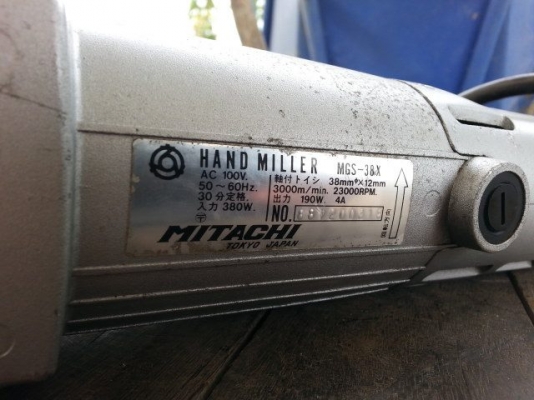 เจียรคอตรง  MITACHI MGS-38S