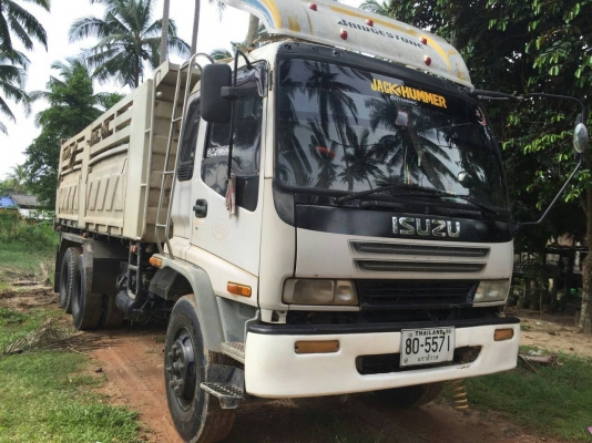 ขายรถบรรทุก 10 ล้อดัมพ์ ISUZU DECA 195 แรงม้าปี 2540 ราคา 1050000
