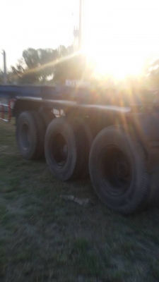 ขายหางก้างปลา 3 เพลา รถปี 2554