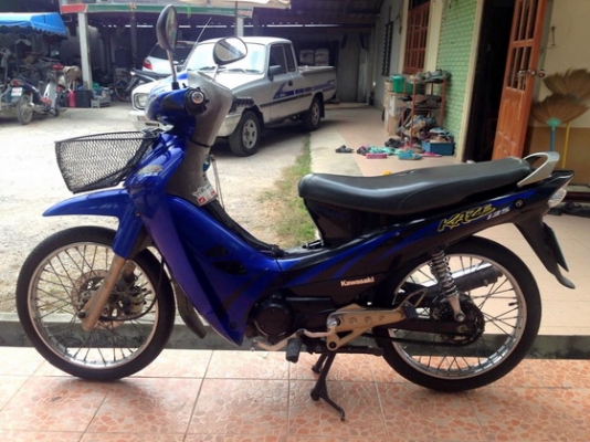 ขาย Kawasaki Kaze 125cc สี่จังหวะ รถสภาพเดิมๆเครื่องดี ร ขาย Kawasaki Kaze 125cc สี่จังหวะ รถสภาพเดิมๆเครื่องดี ร